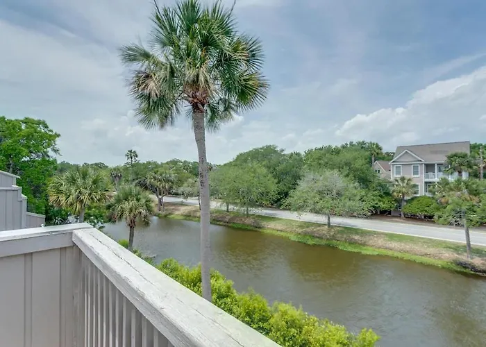 Folly Beach Villas with private pool